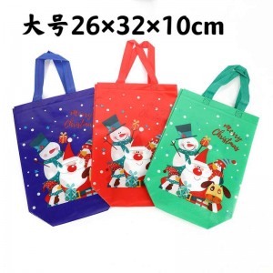 M330 聖誕雪人手提袋