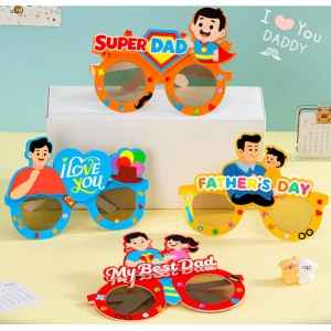 F046 父親節DIY眼鏡