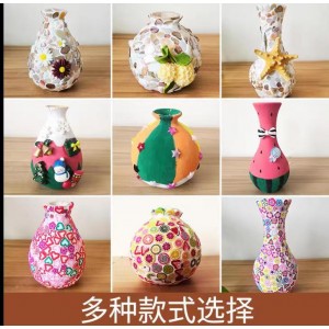 H045 DIY彩繪花瓶