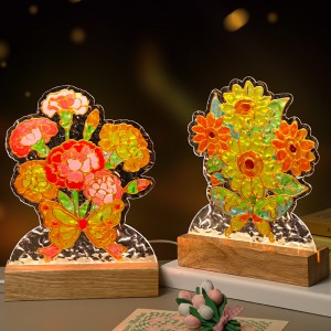 H092 DIY手繪小夜燈