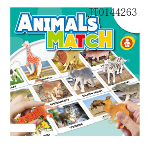 B394 動物英語配對遊戲