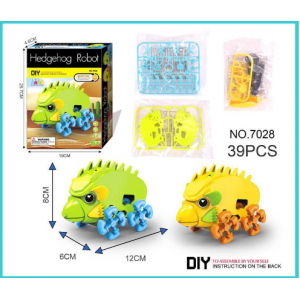 B586 DIY刺蝟拼裝玩具